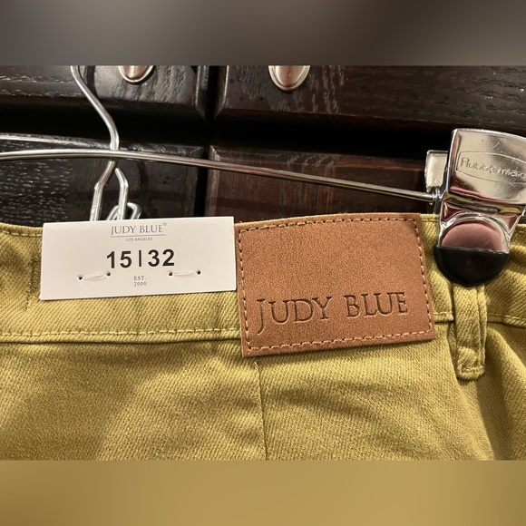 NWT Judy Blue Cargo Pants Sz 15/32 Matcha green - Picture 7 of 12